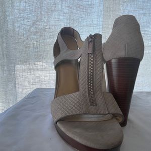 Tan Michael Kors heels